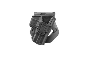 Image of Scorpus M24 Belt Holster CZ 75, SIG Sauer P226, H&amp;K USP 9mm, 1911, Glock 17/19/22/31/41/43 w/ 2 Retention System, Left Hand, Black, SC-24BG9RLHB