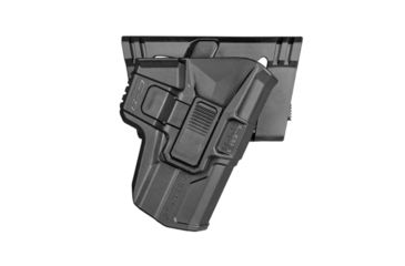 Image of Scorpus M24 Belt Level 2 Retention Belt Holster, CZ 75/SIG Sauer P226/Heckler &amp; Koch USP 9mm/1911/Glock 19/Glock 32/Glock 43/Glock 17/Glock 22/Glock 41, Right Hand, Matte, Black, SC-24B226RB