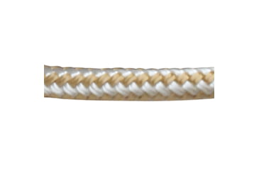 Image of Sea-Dog Double Braided Nylon Anchor Line With Thimble - 3/8in x 150ft, Gold/White, 302110150G/W-1