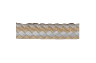 Image of Sea-Dog Premium Double Braid Nylon Dock Line - 5/8in x 20ft, Gold/White, 302116020G/W-1