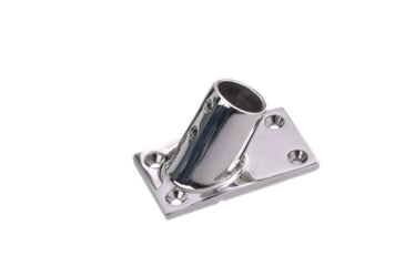 Image of Sea-Dog Sea Dog 60 deg Stainless Steel Rectangular Base 7/8, 7/8in, 281600-1
