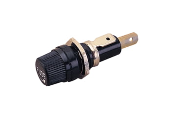 Image of Sea-Dog Sea Dog Agc Round Fuse Holder With Spade Terminal 15 Amp, 420503-1