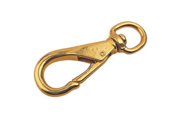 Image of Sea-Dog Sea Dog Brass Swivel Eye Boat Snap Size 2, 3 5/8 Gate, 139132-1