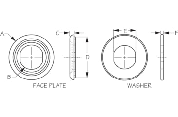Image of Sea-Dog Sea Dog Instrument Hole Adapter For Sockets And Meters, 426101-1