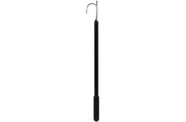 Image of Sea Striker Black Anodized Aluminum Gaff 2" Stainless Hook 4' Long, SS248B