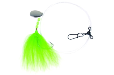 Image of Sea Striker Fluke Rig 2/0 Wide Gap Spinner 3Way Chartreuse Bucktail, N8955-CH