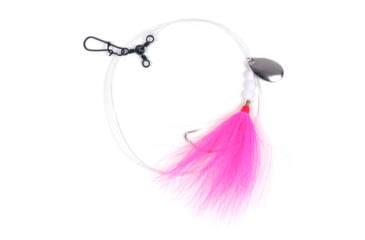 Image of Sea Striker Fluke Rig 2/0 Wide Gap Spinner 3Way Pink Bucktail, N8955-PK