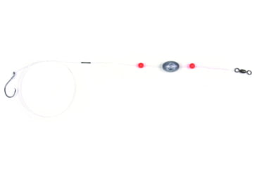 Image of Sea Striker Mono Ready Rig 1/0 Circle Hook, 17" 40 Lb Mono 1/2oz Egg Sinker, 2Pk, MCRR12