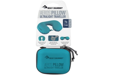 Image of Sea to Summit Aeros Pillow Ultralight Traveller, Aqua, 439-38