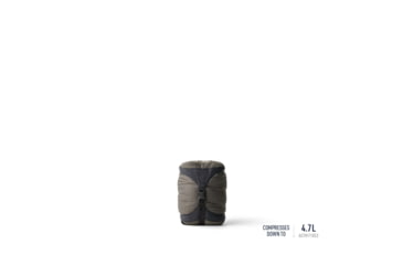 Image of Sea to Summit Ember Down Quilt 45F/7C Sleeping Bag, Long, Beluga Black, Long, S2214
