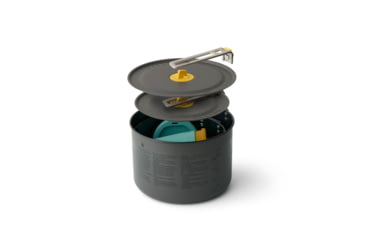 Image of Sea to Summit Frontier UL Two Pot Cook Set, 6 Piece, Multicolor, 2 Person, A1240
