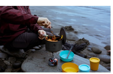 Image of Sea to Summit Frontier UL Two Pot Cook Set, 6 Piece, Multicolor, 2 Person, A1240