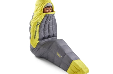 Image of Sea to Summit Spark Down 15F/-9C Sleeping Bag - Womens, Regular, Pewter Grey, Regular, S3243