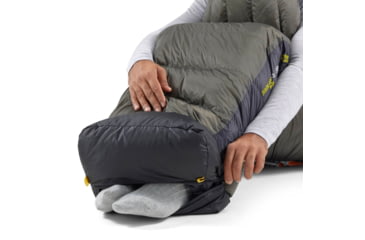 Image of Sea to Summit Spark Pro Down 30F/-1C Sleeping Bag, Regular, Beluga Black, Regular, S2151