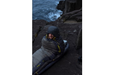Image of Sea to Summit Spark Pro Down 30F/-1C Sleeping Bag, Regular, Beluga Black, Regular, S2151