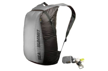Image of Sea to Summit Travelling Light Ultra-Sil Travel Day Pack-Black/Grey
