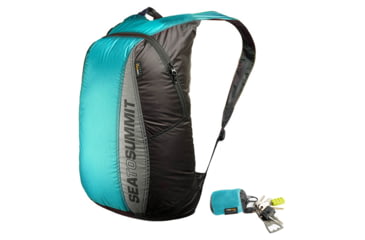 Image of Sea to Summit Travelling Light Ultra-Sil Travel Day Pack-Pacific Blue
