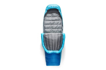 Image of Sea to Summit Trek Down 0F/-18C Sleeping Bag, Long, Snorkel Blue, Long, S1044