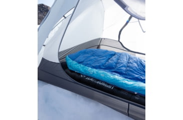 Image of Sea to Summit Trek Down 0F/-18C Sleeping Bag, Long, Snorkel Blue, Long, S1044