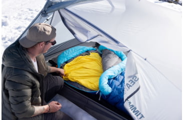 Image of Sea to Summit Trek Down 0F/-18C Sleeping Bag, Long, Snorkel Blue, Long, S1044
