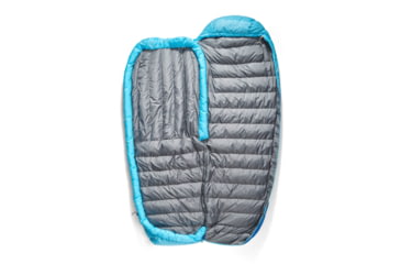 Image of Sea to Summit Trek Down 0F/-18C Sleeping Bag, Long, Snorkel Blue, Long, S1044