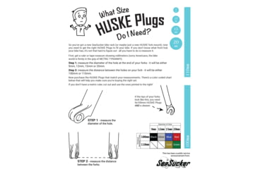 Image of What Size HUSKE Plugs Do I Need