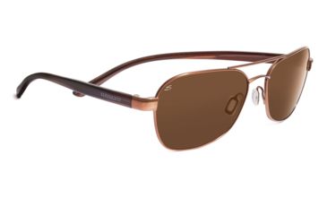 Image of Serengeti Levanto Sunglasses - Shiny Gunmetal Frame, 555nm Polarized Lenses 7588