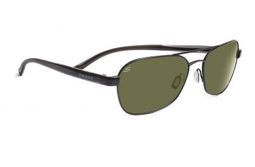 Image of Serengeti Levanto Sunglasses - Satin Racing Green Frame, 555nm Polarized Lenses 7589