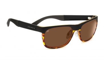 Image of Serengeti Volterra Sunglasses - Shiny Copper Stripe Frame, Drivers Lenses 7591