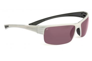 Image of Serengeti Piero Sunglasses - Shiny Black Frame, Drivers Polarized Lenses 7634