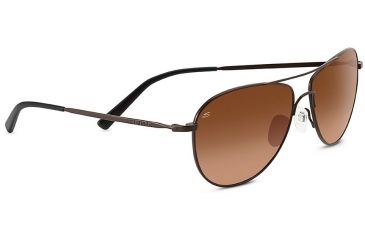 Image of Serengeti Alghero Single Vision Prescription Sunglasses, Satin Dark Espresso Frame, 8442SV