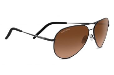 Image of Serengeti Carrara Progressive Prescription Sunglasses, Satin Dark Gunmetal Frame, 8453PR