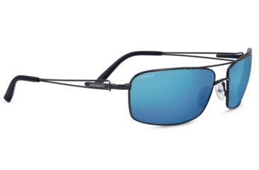 Image of Serengeti Dante Single Vision Prescription Sunglasses, Black Pearl Frame, Polarized, Photochromic, 8458SV