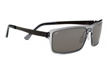 Image of Serengeti Duccio Sunglasses - Crystal Dark Gray Frame and Polar PhD CPG Lens 7816