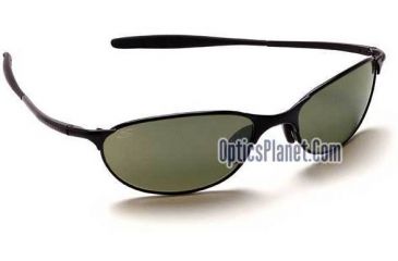 Image of Serengeti Imola Sport Metals Sunglasses, Shiny Black Frame/555nm Lens - GG6830