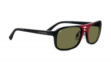 Image of Serengeti Strato Sunglasses - Satin Silver Frame, Polar PhD 555nm Lenses 7684
