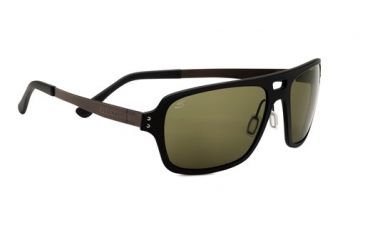Image of Serengeti Nunzio Sunglasses, Satin Black 7837PR