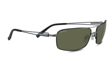 Image of Serengeti Rx Sunglasses Dante/Shiny Gun/Black Tannery