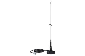 Image of Shakespeare VHF 19" 5218 Black SS Whip Antenna - Magnetic Mount 29063