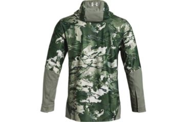 Image of SHED, Under Armour Backwater Hybrid 1/2 Zip Hoodie - Mens - Mens, Green Hydro Camo, Large, 1309585-922-L