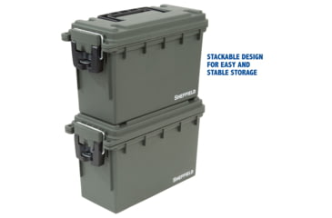 Image of Sheffield Field Box, Olive Drab Green, 12726