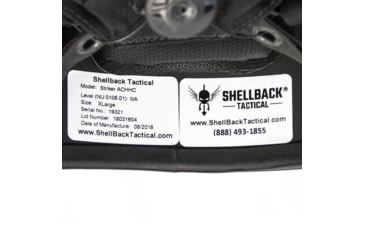 Image of Shellback Tactical Level IIIA Spec Ops ACH High Cut Ballistic Helmet, Black, Medium, SBT-SO501HC-BK-MD