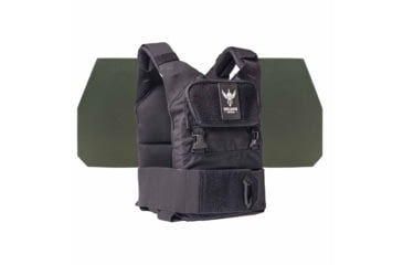Image of Shellback Tactical Stealth 2.0 Level IV Body Armor Kit with Model L410 Plates, Black, One Size, SBT-STLTHPC2-L410-BK