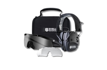 Image of Shellshock Protection Ultimate Eyes &amp; Ears Combo, EYE-EAR-BLUE-SWITCH