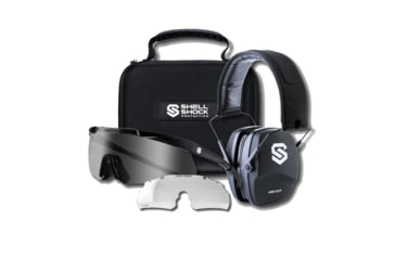 Image of Shellshockpro Eyes &amp; Ears Combo, EYE-EAR-COMBO-CLEAR