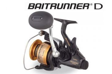 Image of Shimano Baitrunner 6000D Spinning Reel, 4.8:1, 3+1, Ambidextrous, BTR6000D