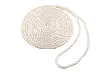 Image of Shoreline Marine Dock Line NYL 3-STR 3/8"X15'WHT, SL91043