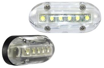 Image of Shoreline Marine High Intensity LED Surface Mount Underwater Light 059255