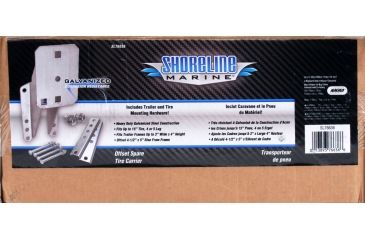 Image of Shoreline Marine Offset Tire Carrier 076636