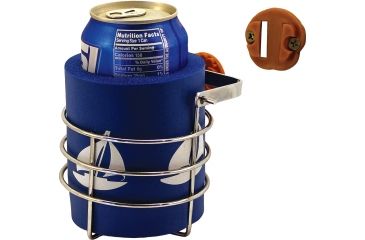 Image of Shoreline Marine Swivel Mount Brass Cup Holder 052110